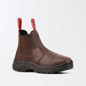 SheWear ComfortStep Leather Chelsea Boots – Water Resistant